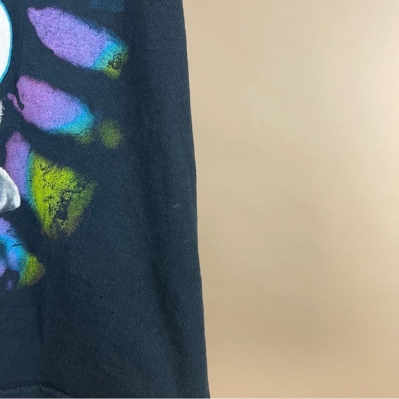 Doma Let's Get Weird Cat Size Small Tie Dye Graphic Tee Shirt Hippie Funny - Picture 4 of 11